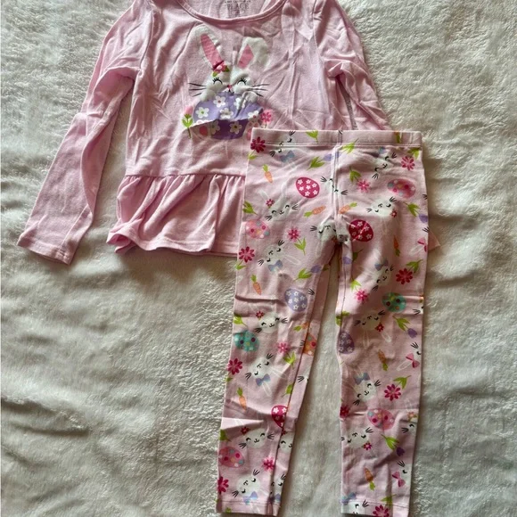 Pink Bunny Kids Set - Picture 1 of 2